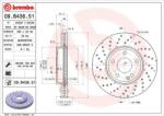 BREMBO Disc frana BREMBO 09B43651 (09B43651)