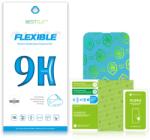 BestSuit Apple iPhone 16 Bestsuit flexible hybrid üvegfólia (Átlátszó fekete peremmel)