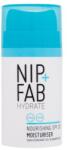 NIP+FAB Hydrate Nourishing Moisturiser SPF30 hidratáló arckrém fényvédelemmel 50 ml nőknek