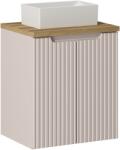 Comad Készlet szekrény Comad Nova Cashmere NOVA CASHMERE 82-50-2D, mosdótál Comad Gaja UN-GAJA35-SW 78570A(35), NOVA OAK A 89-50