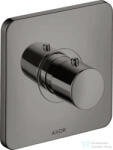 Hansgrohe AXOR Citterio M HIghflow termosztát falsík alatti szereléshez, polírozott fekete króm 34716330 (34716330)