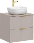 Comad Készlet szekrény Comad Adel Cashmere ADEL CASHMERE 82-60-2S, mosdótál Comad Smile UM-6252SMILE40DP, ADEL CASHMERE 89-60