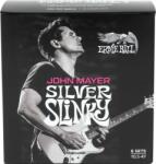 Ernie Ball John Mayer Silver Slinky Nickel Wound Electric Guitar Strings 6 Pack Corzi chitare electrice (P378858)