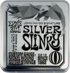 Ernie Ball John Mayer Silver Slinky Nickel Wound Electric Guitar Strings 3 Pack Corzi chitare electrice (P378857)