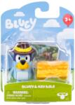 Bluey Set figurina, Bluey, Story Starter, Bluey si Hay Bale Figurina