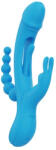 HoneyPlayBox - Trilux Kinky Finger Rabbit Vibrator with Anal Beads Blue