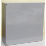 Csatári Plast CSP 404012 poliészter doboz, üres 400x405x120mm IP 65 szürke, halogénmentes CSP 10404012 ( 10404012)