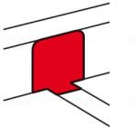 Legrand 010771 DLP elágazóelem 92x20mm csatornából 65mm fedélhez (010771)