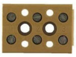 Weidmüller Többpólusú kapocsléc 400V/32A 0, 33-4mm3 BK 3 CRN 0624920000 Weidmüller (0624920000) - daniella