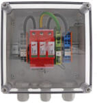 DEHN DEHNcube túlfeszültség-védelmi készülék IP65 házban napelemes rendszerekhez, 1 munkapont 2 sztring párhuzamosítására DCU 2 YPV 1100 1M 2S 900913 (900913) - daniella