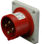 SEZ DK Ipari csatlakozó DFB-323 4P 32A IP54 beépíthető dugvilla IRRN 3243 (104086) SEZ (1000623300) - daniella