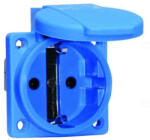 Bals 2P háztartási dugalj beépíthető 16A kék IP54 50x50mm csavaros Bals 71094 (71094)