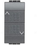 Legrand BTICINO Living L4037 dupla nyomógomb 1 pólusú, reteszelt (L4037)