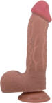 SESSO Dildo Sliding 23.5cm Brown Dildo