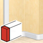 Legrand DLP 010708 végzáró 220x65mm (010708)