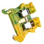 Legrand 037171 Viking3 védőföld 4mm2 sorkapocs, fémtalppal, 1 emeletes, csavarral (037171)