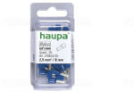 Haupa Érvéghüvely szigetelt 2, 5/ 8 kék 270810/25 SmallPack Haupa (25db/bliszter) (270810/25)