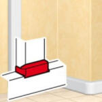 Legrand 010736 DLP T-elem 35/50mm mély 105mm széles csatornához (010736)