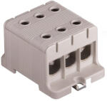 Pollmann Electrotech Fővezeték sorkapocs 3x 95/3x95 (16-95mm2) szürke UK 95/3 A, 2090307 Pollmann (2090307)