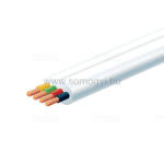 Somogyi Elektronic Telefonvezeték, 4 eres, 4C x (7 x 0, 12 mm), fehér TK 1/WH Somogyi (TK 1/WH)