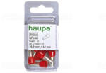 Haupa Érvéghüvely szigetelt 10/12 piros 270822/10 SmallPack Haupa (10db/bliszter) (270822/10)