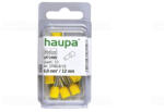 Haupa Érvéghüvely szigetelt 6, 0/12 sárga 270818/10 SmallPack Haupa (10db/bliszter) (270818/10)