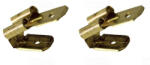 Tracon CSEL szigeteletlen rátolható csatlakozó hüvely 2 csappal 6, 3x0, 8mm 1-2, 5mm2 (L)