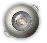 Klausen Exim Klausen DOWN N LED süllyesztett szpot 480lm, 4000K IP44 220-240V nikkel KL171005 (KL171005)