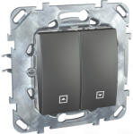 Schneider Electric Pdk14-R105 rkb zsalukapcsoló, grafit MGU50.208. 12Z UNICA Schneider - Készlet erejéig! ! ! (50.208.12Z)