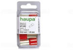 Haupa Érvéghüvely szigetelt 35/16 piros 270836/5 SmallPack Haupa (5db/bliszter) (270836/5)