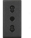 Legrand Axolute HS4180 2P+F aljzat 1 modul, olasz szabvány (HS4180)