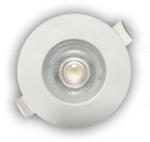 Klausen Exim Klausen DOWN W LED süllyesztett szpot 480lm, 4000K IP44 220-240V fehér KL171003 (KL171003)