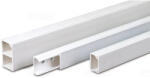 Univolt MIK 40/40 kábelcsatorna fedéllel fehér, UV-álló, lángálló 004865 Univolt (004865)