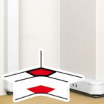 Legrand 075622 DLP belső könyök elem bepattintható kábelcsatornához, állítható belső szög: 80 -120°, 105x50mm, fehér (075622)