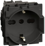 Legrand BTICINO LivingNow dugalj UNEL socket + 10/16A fekete KG4140A16 (KG4140A16)
