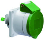 Bals 50 dugalj ráépíthető 50V 5P 16A 100-300Hz 10h zöld IP44 13683 (13683)