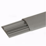 Legrand 030092 taposócsatorna 3 rekesszel 50x12mm fedéllel szürke (RAL7030) (030092)