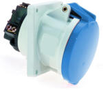 Bals Ipari csatlakozó DAFB-632 3P 63A 250V dugalj beépíthető kék ferde IP44 Bals 12135 (12135)