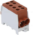 Tracon Főáramköri leágazó kapocs, sínre szerelhető, barna 6-35mm2 125A FLECU-35-25-2B Tracon (CU-35-25-2B)