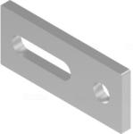 BAKS PV BAKS AD11E PV tartófül ászok csavarhoz rozsdamentes acél 80x30mm 898311 (898311)