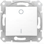 Schneider Electric Sedna Kétpólusú kapcsoló fehér (102) SDN0200121 Schneider - Készlet erejéig! ! ! (0200121)