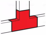 Legrand 010739 DLP T-elem 65mm mély 80mm széles csatornához (010739)