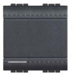Legrand L4004M2N Living keresztkapcsoló 2 modul, antracit (L4004M2N)