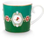 Pip Studio bögre Love Birds Medallion 150 ml - zöld Univerzális méret - answear - 5 290 Ft