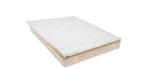 Somnart Topper Aloe Vera 140x200x5 cm, cu elastic, husa detasabila si lavabila, fermitate medie (TOPP.NMTS.140X200X5.ELS)