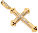 Heratis Forever Egyedi kereszt medál átlátszó cirkóniákkal IZ30499