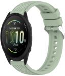  PRINTY Curea din silicon pentru Garmin Forerunner 165 verde deschis