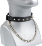 Leather & Steel Fashion Colier/harnașament cu ținte- LSF3 04