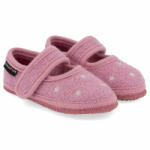 Haflinger Pantofi interior din lână Haflinger - Starlight Babyrose