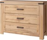 Mobikon Comoda stejar wotan Moratiz 112.6x40.1x84 cm (0000354542) Comoda